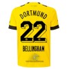 Officiële Voetbalshirt BVB Borussia Dortmund Bellingham 22 Thuis 2022-23 - Heren